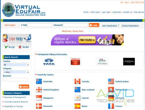 Virtual Education Fair